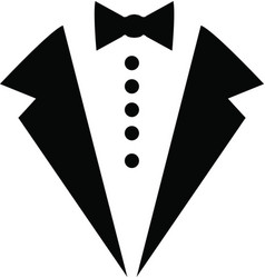 Tuxedo Bow Tie Instant Svg Cutfile Eps