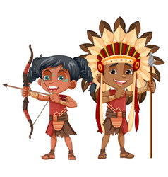 Native American Tribe Kids