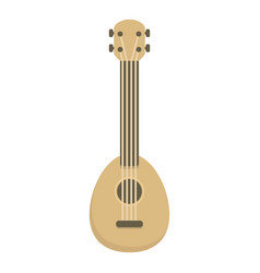 Summer Ukulele Icon Cartoon Acoustic Art