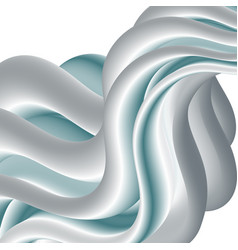 Abstract 3d Wave Wave Pattern Template