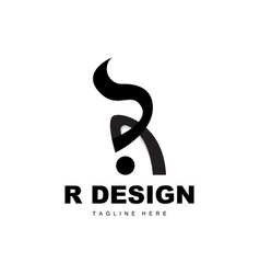 R Letter Logo Alphabet Initial R Product Brand