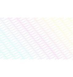 Minimalist Wave Pattern Colorful Background