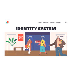 Intellectual Persons Identity System Landing Page