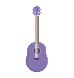 Decorated Ukulele Icon Cartoon Cute