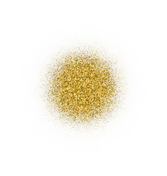 Gold Circular With Bland Shadows