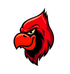 Cardinal Red Bird Head Icon