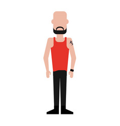 Man Avatar Full Body Icon Image