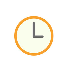 Orange Clock Icon Timer And Reminder