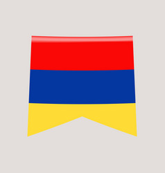 Armenia Corner Flag National Isolated