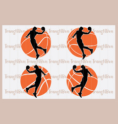 Basketball Clipart Cut Files