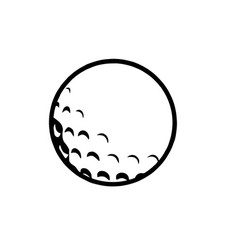 Golf Ball Symbol Image