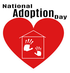 National Adoption Day Idea For Poster Banner