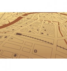 City street map Royalty Free Vector Image - VectorStock