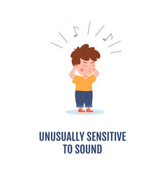 Autistic Child Shows Unusual Sensitivity To Sound