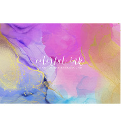 Colorful Alcohol Ink Background Design