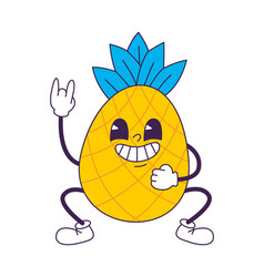 Pineapple Fruit Character