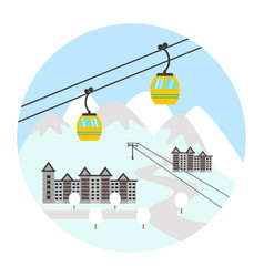 Ski Resort Icon