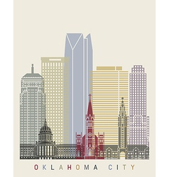 Oklahoma City Skyline Poster