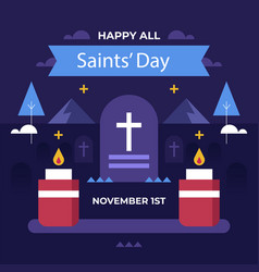 Flat All Saints Day