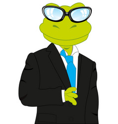 Frog In Suit