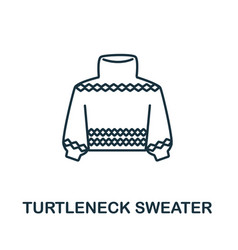 Turtleneck Sweater Icon From Winter Collection