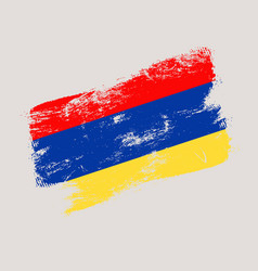 Armenia Grunge Flag National Isolated