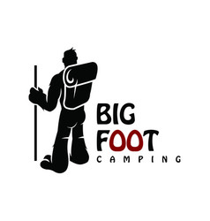 Big Foot Camping Logo Design