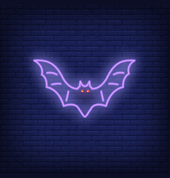 Bat Neon Sign