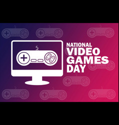 National Video Games Day