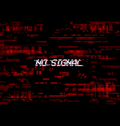 Glitch Screen No Signal Tv Noise Vhs Digital Pixel