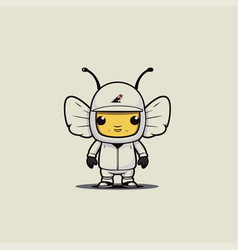 Cute Cartoon Spaceman Little