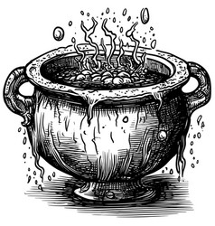 Cauldron Black And White