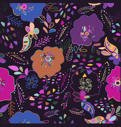 Colorful Floral Seamless Pattern