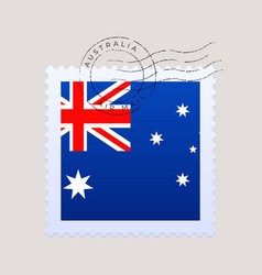 Australia Flag Postage Stamp National