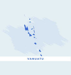 National Map Of Vanuatu