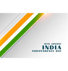 Elegant Card Of Independence Day Of India