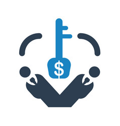 Business Keybusiness Success Icon