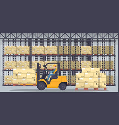 Industrial Warehouse For The Storage Of Export