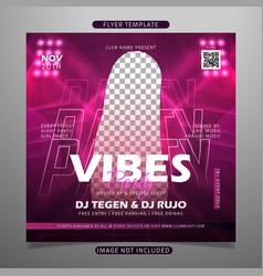 Vibes Party Flyer Template