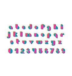 Bauhaus 90s 80s Style Geometric Font