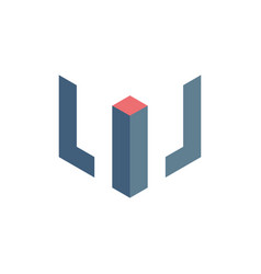 Lil Cube Logo Design Icon