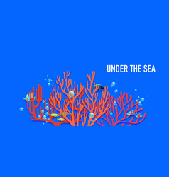 Save The Ocean Sea Paper Cut Reef Corals And Fish