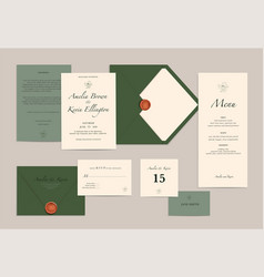 Wedding Invitation Card Mockup