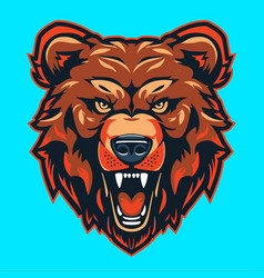 Bear Emblem Logo Artwork