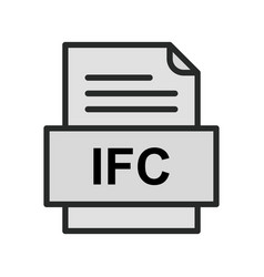 Ifc File Document Icon