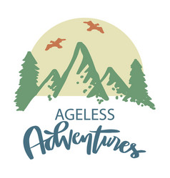 Ageless Adventure Logo Concept Design