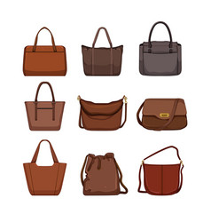 Leather Bag Women Set Cartoon