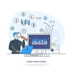 Trader Analyzing Stock Chart And Market Data