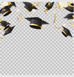 Template For Decorative Design Of Graduation 3d