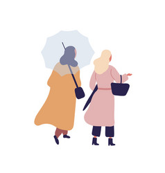 Women With Umbrella Flat